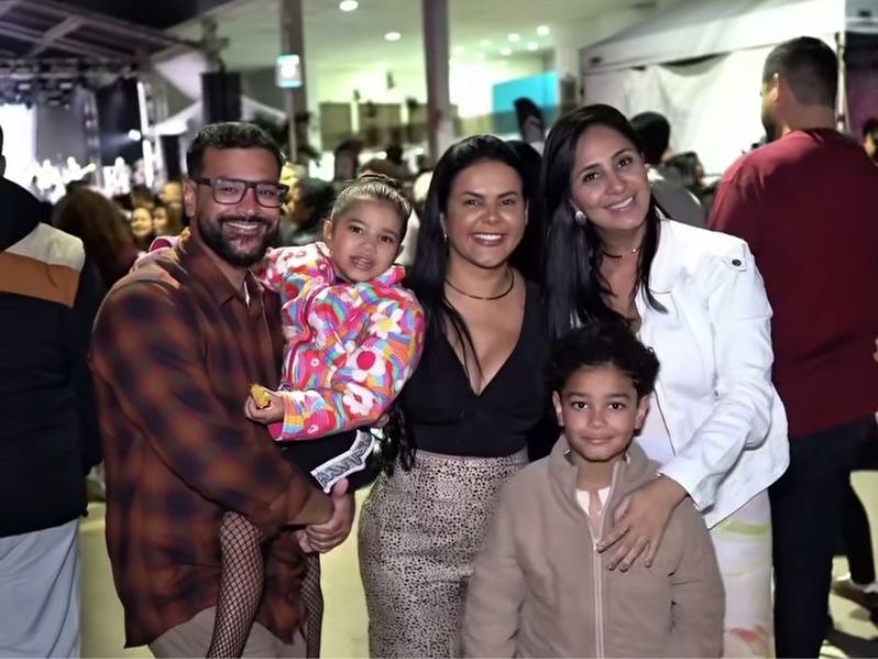 Prefeita de Silva Jardim aproveita Festival Sesc de Inverno junto da população