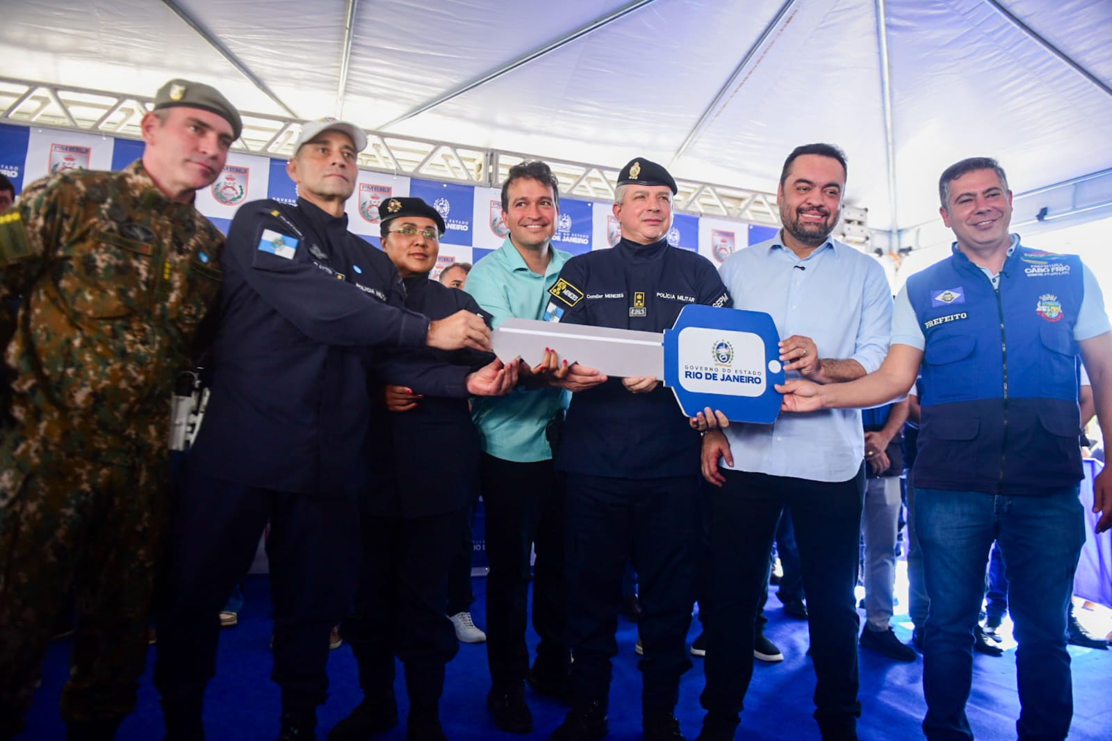 Cabo Frio recebe reforço policial e obra ambiental de impacto regional