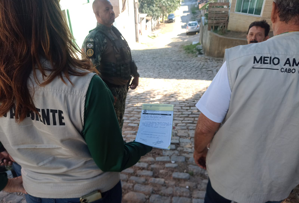 Animais em via pública geram operação em Cabo Frio de orientação e ordem urbana