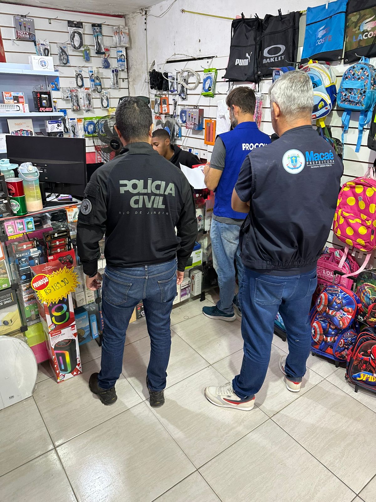 Nova fase da “Operação Rastreio” reforça parceria entre Procon e Polícia Civil em Macaé