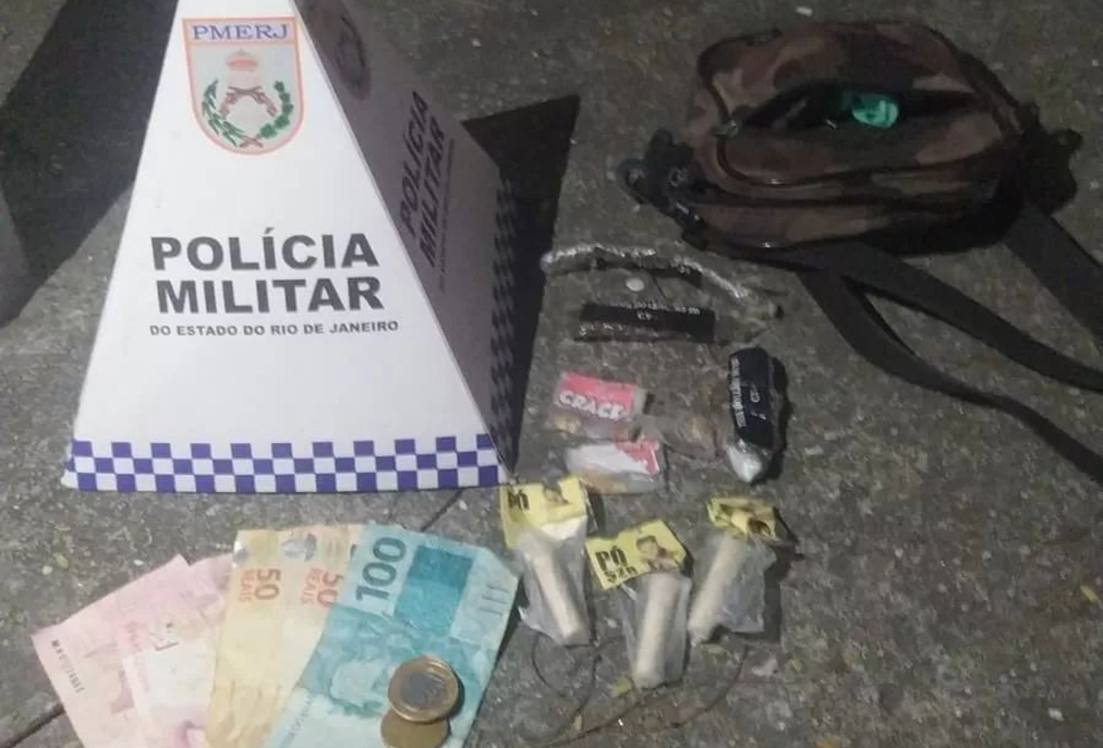 Polícia apreende entorpecentes e realiza prisão em Cabo Frio