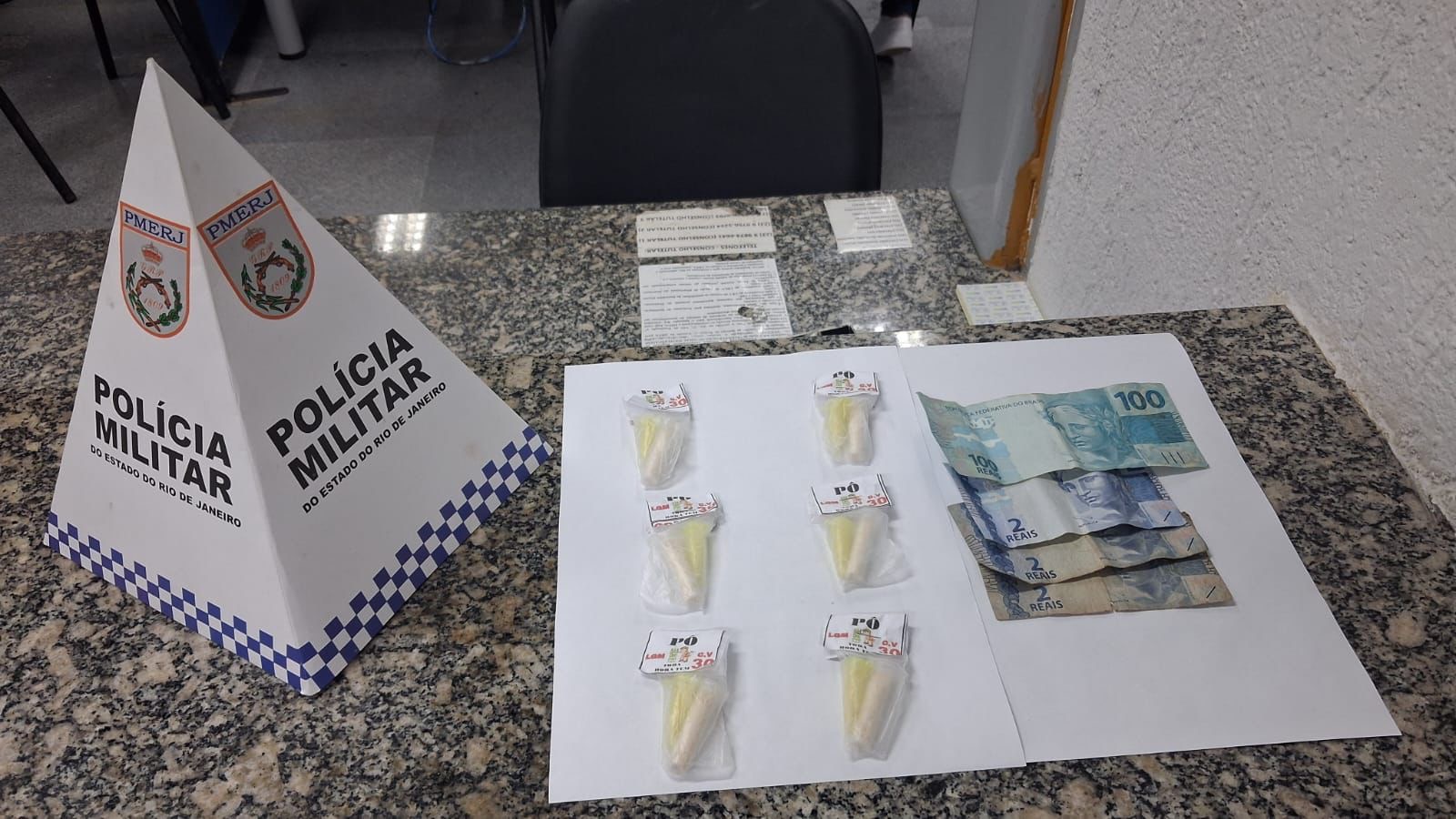 Polícia prende homem com drogas no bairro Lagomar