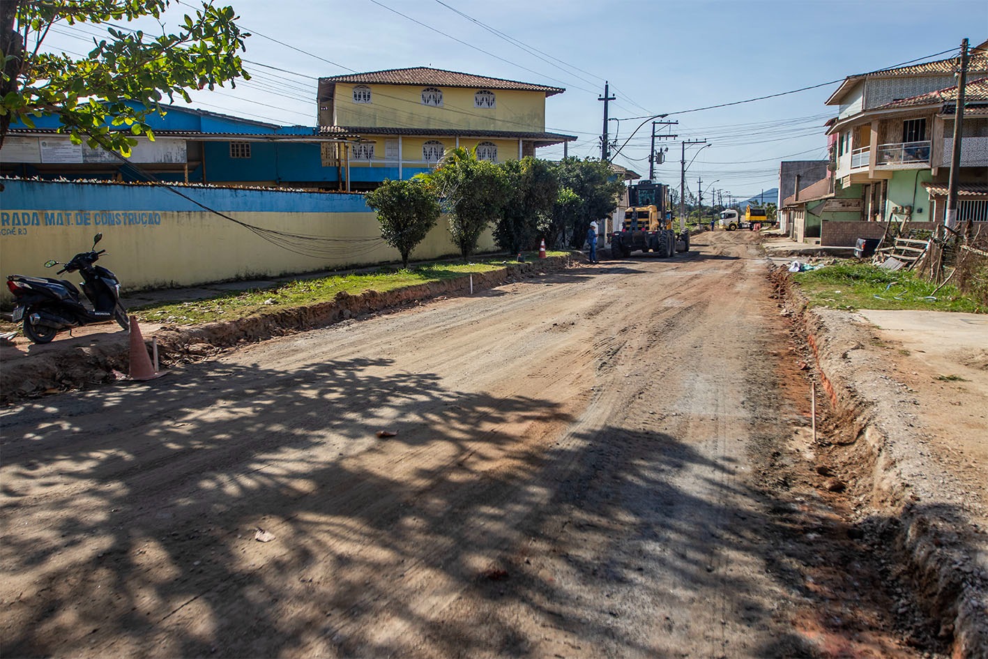 Infraestrutura no bairro Virgem Santa segue em ritmo acelerado em Macaé