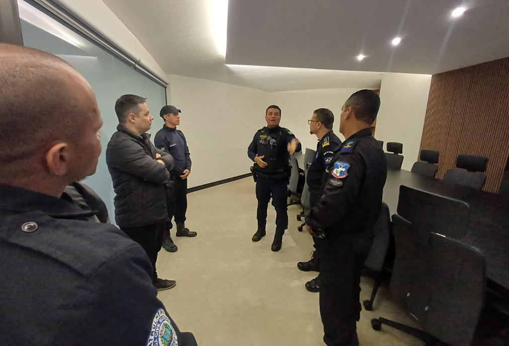 Representantes da GCM de Cabo Frio conhecem modelo avançado de Paulínia e São Paulo