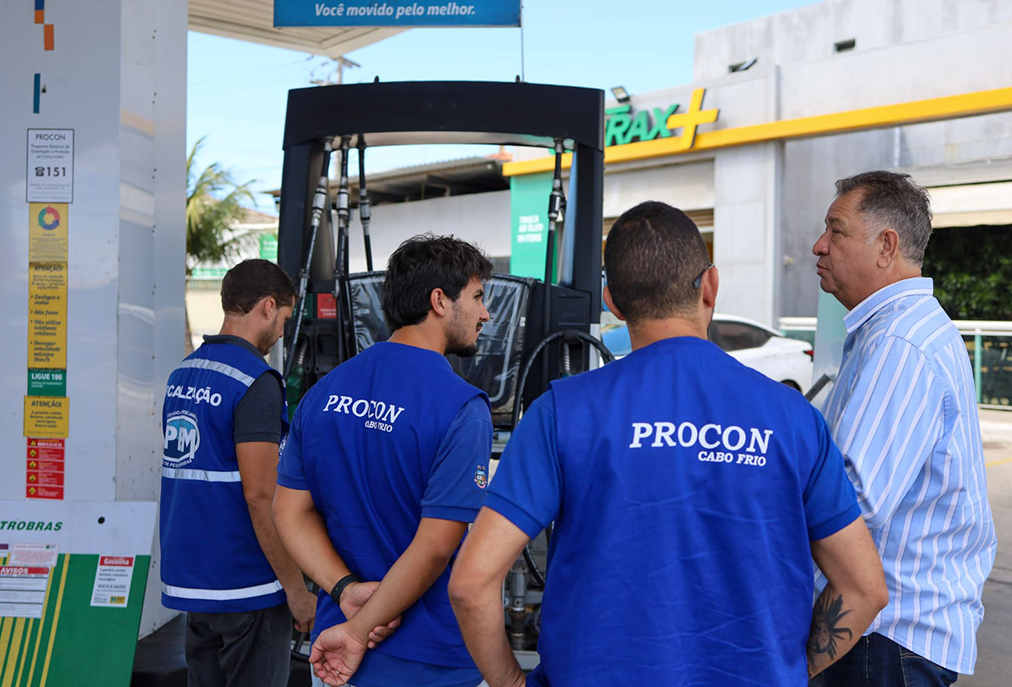 Postos de Cabo Frio passam por testes em gasolina, etanol e diesel