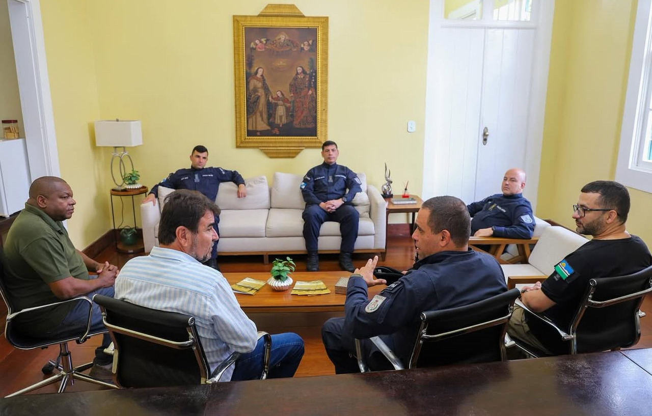 Marcelo Batista se reúne com comando da Polícia Militar para discutir ações de segurança em Quissamã