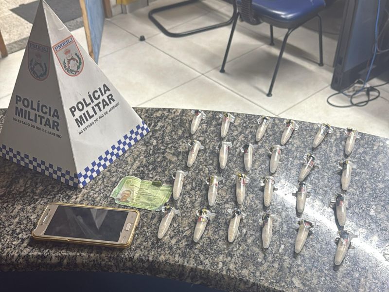 Polícia prende homem que teria confessado atuar para o tráfico em Rio das Ostras