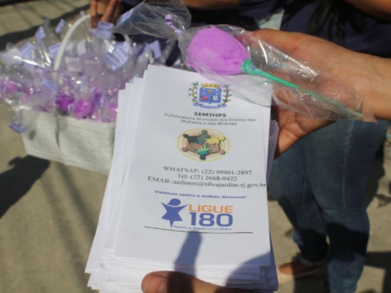 Silva Jardim acompanha governo federal com engajamento à campanha do Agosto Lilás 2025