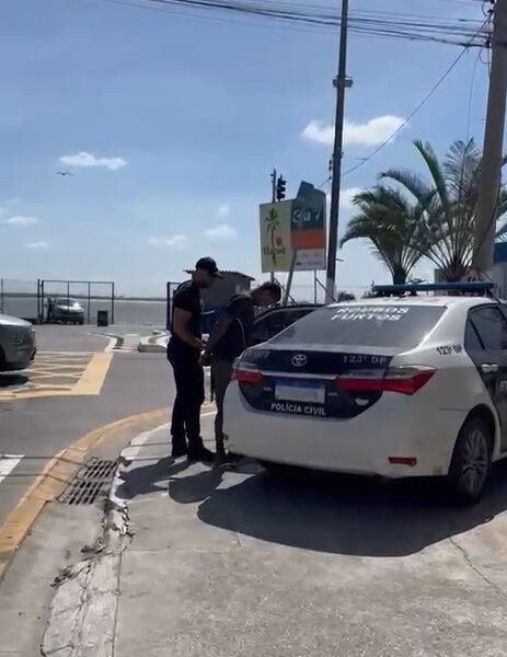 Policiais civis de Macaé prenderam homem que estrangulou companheira no Lagomar