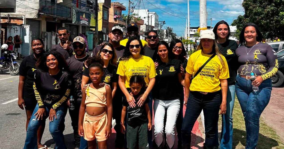 Caminhada Setembro Amarelo em Macaé inspira diálogo aberto sobre prevenção e acolhimento