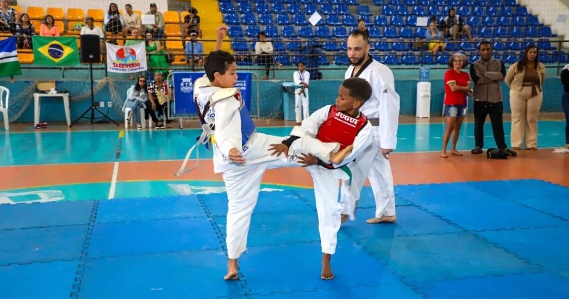 Disciplina e técnica marcam festival de Taekwondo com alunos de Quissamã