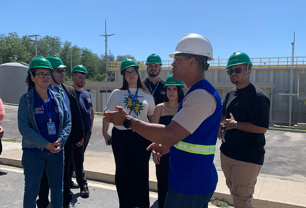 Procon de Arraial do Cabo realiza visita técnica a estação de esgoto em São Pedro da Aldeia