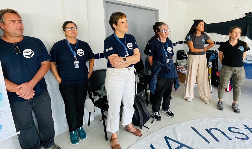 Baleias viram tema de encontro educativo em escola de Arraial do Cabo