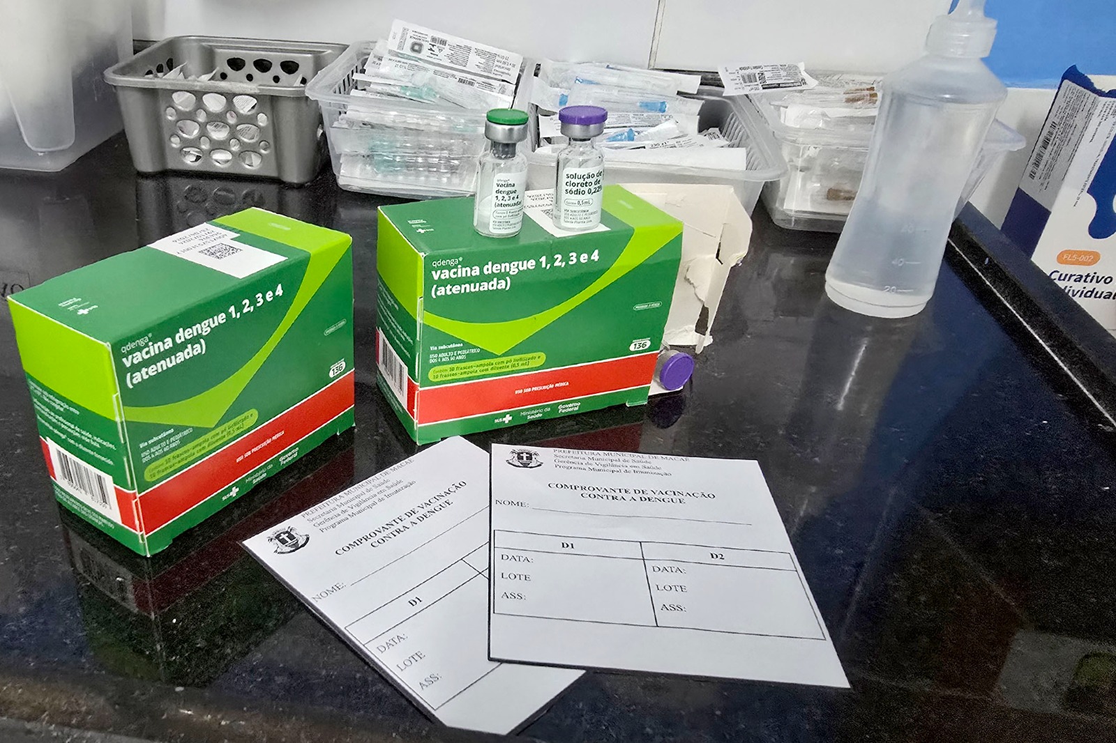 Vacinação contra a dengue continua: veja quem deve tomar a segunda dose em Macaé