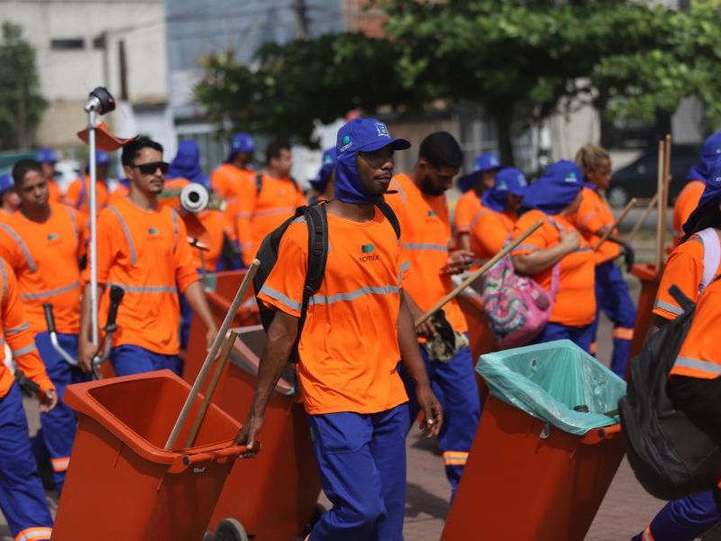 Nova empresa de limpeza de Rio das Ostras inicia trabalhos com 121% mais de funcionários