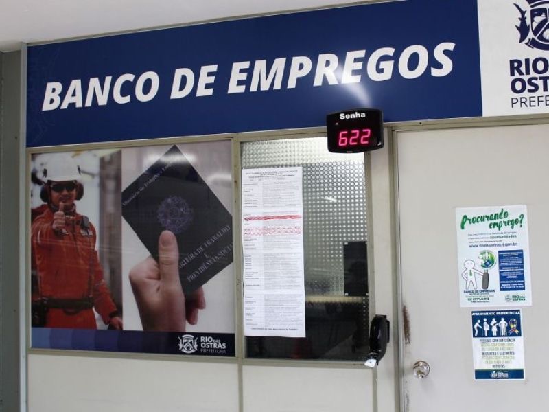 Rio das Ostras tem serviço com 519 vagas de emprego nessa semana