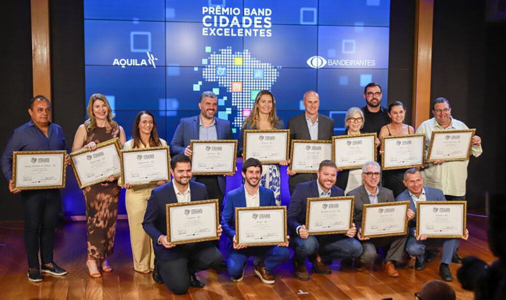 Saquarema leva 3 prêmios em evento em parceria entre Band e Instituto Áquila