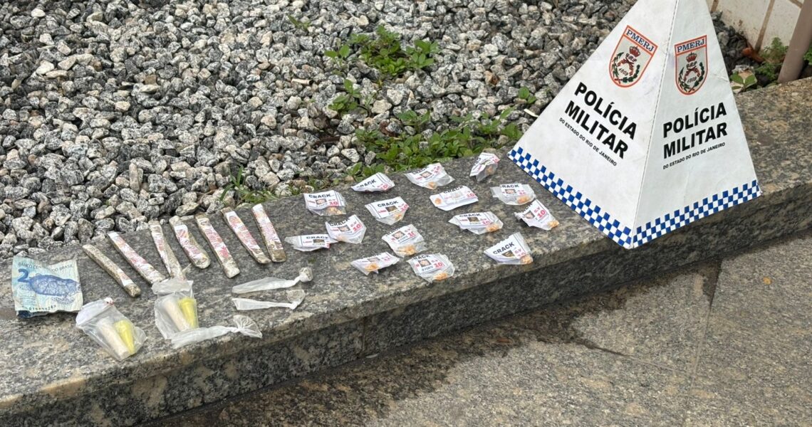 Polícia surpreende traficante em flagrante no Lagomar