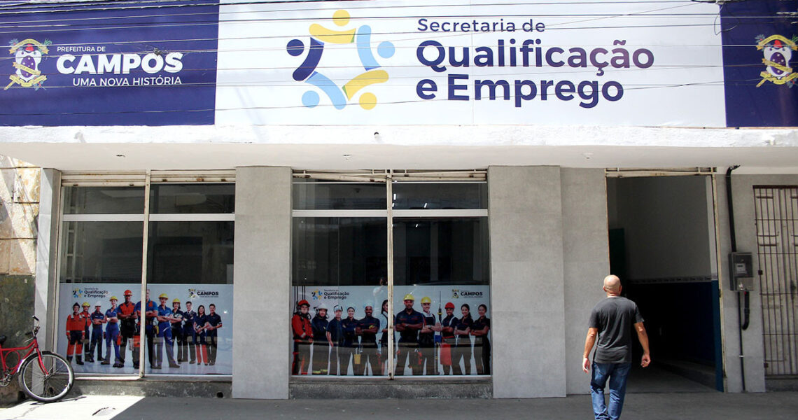 Município de Campos lança projeto de qualificação com quatro cursos gratuitos
