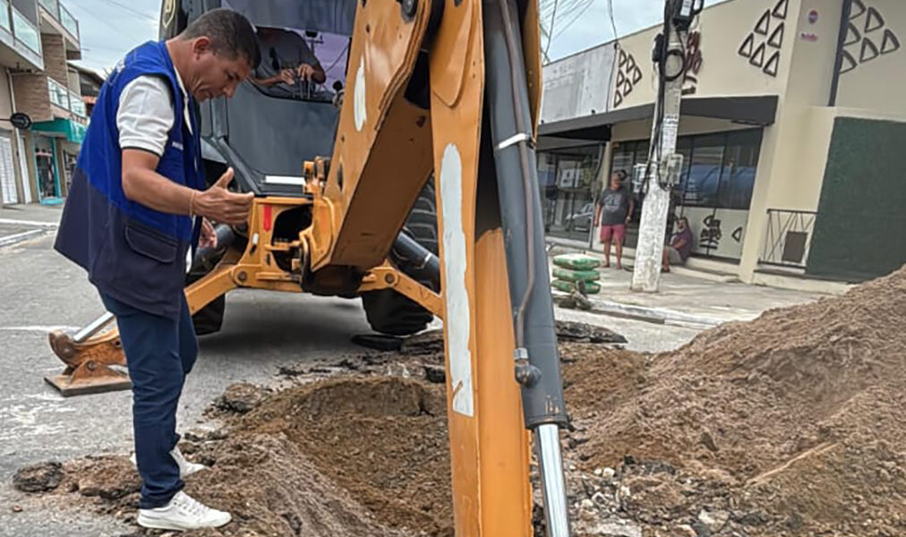 Prefeitura intensifica reparos na Rua Porto Alegre, em Cabo Frio