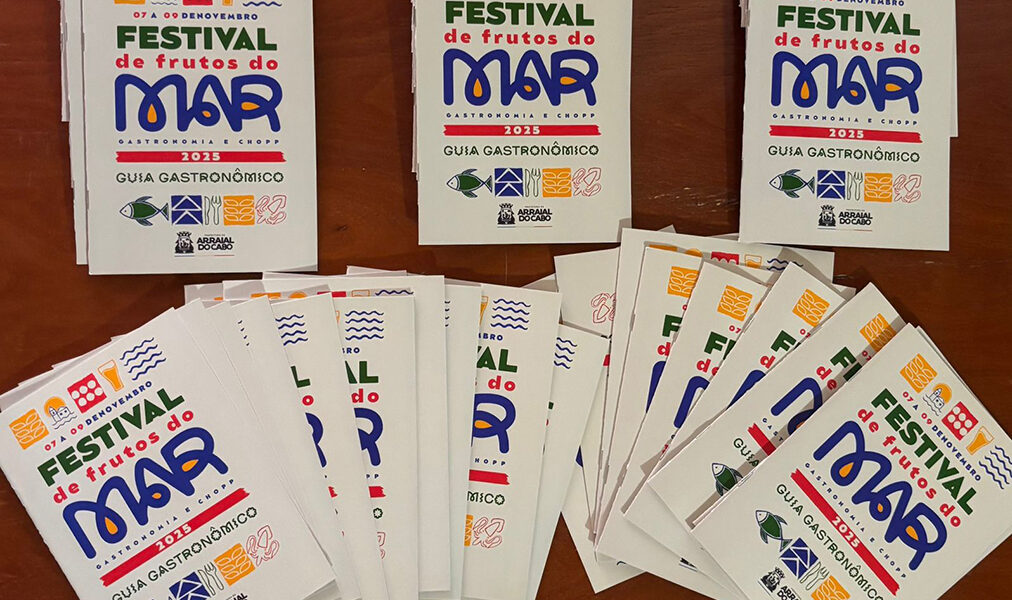 Guia Gastronômico do Festival de Frutos do Mar chega aos restaurantes de Arraial do Cabo