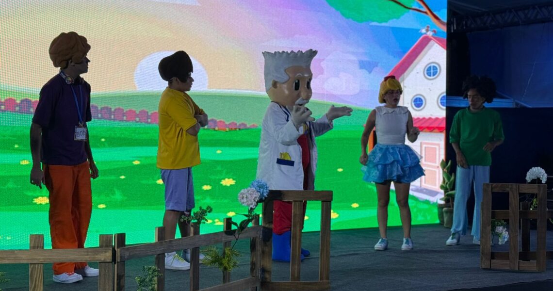 Arraial promove espetáculo inclusivo para crianças autistas no LiterArraial