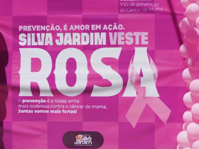 Evento homenageia mulheres de Silva Jardim que venceram o câncer de mama