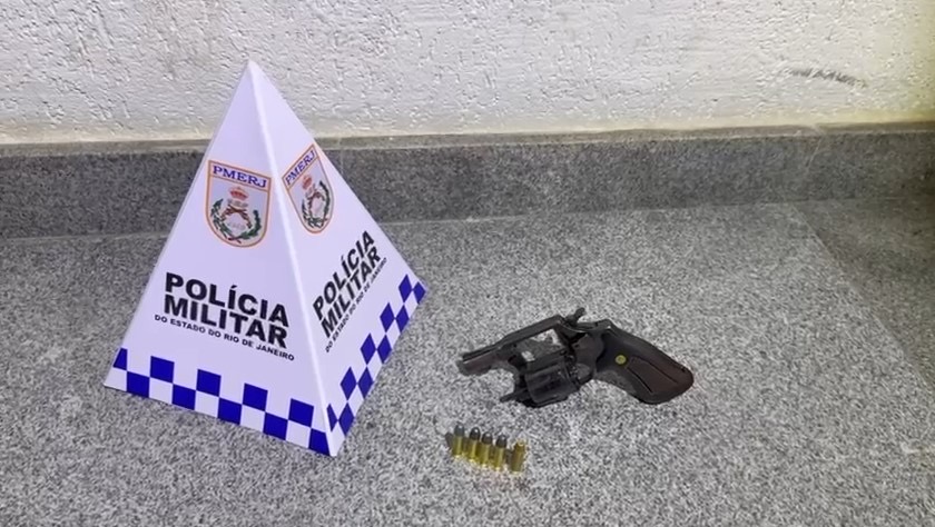 Ação conjunta entre GAT e 123ª DP termina com prisão por porte ilegal de arma