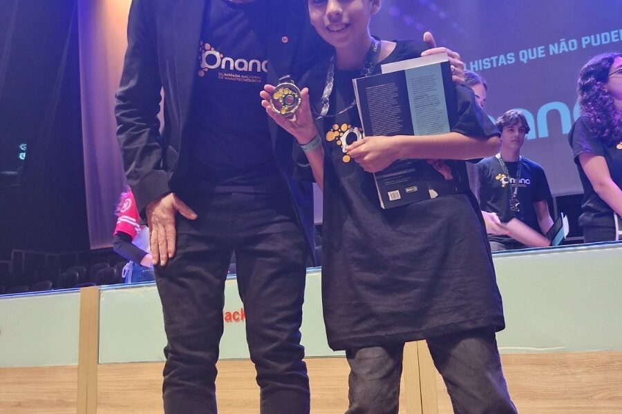 Estudante do INSG/Castelo de Macaé é premiado em olimpíada nacional de nanotecnologia