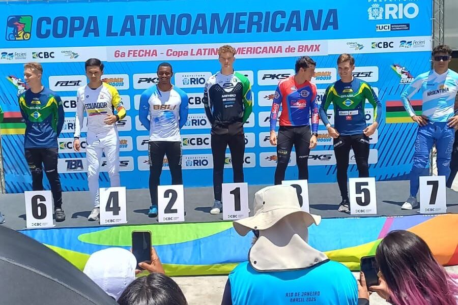 Macaense faz bonito e conquista o vice da Copa Latino-Americana de BMX