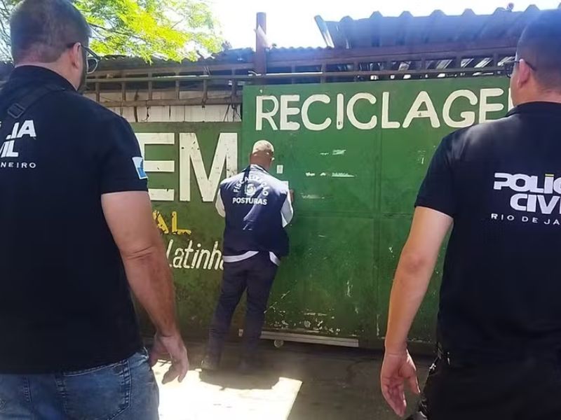 Operação no Eldorado, em Maricá, tem duas pessoas presas por crimes ambientais
