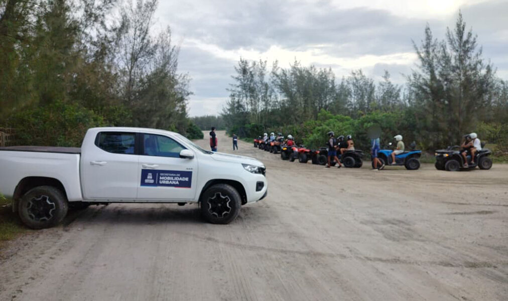 Fiscalização em Arraial do Cabo reforça regras para turismo sobre rodas