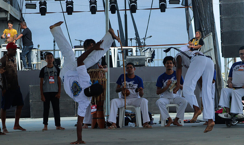 Cabo Frio recebe gravação de documentário sobre capoeira inclusiva
