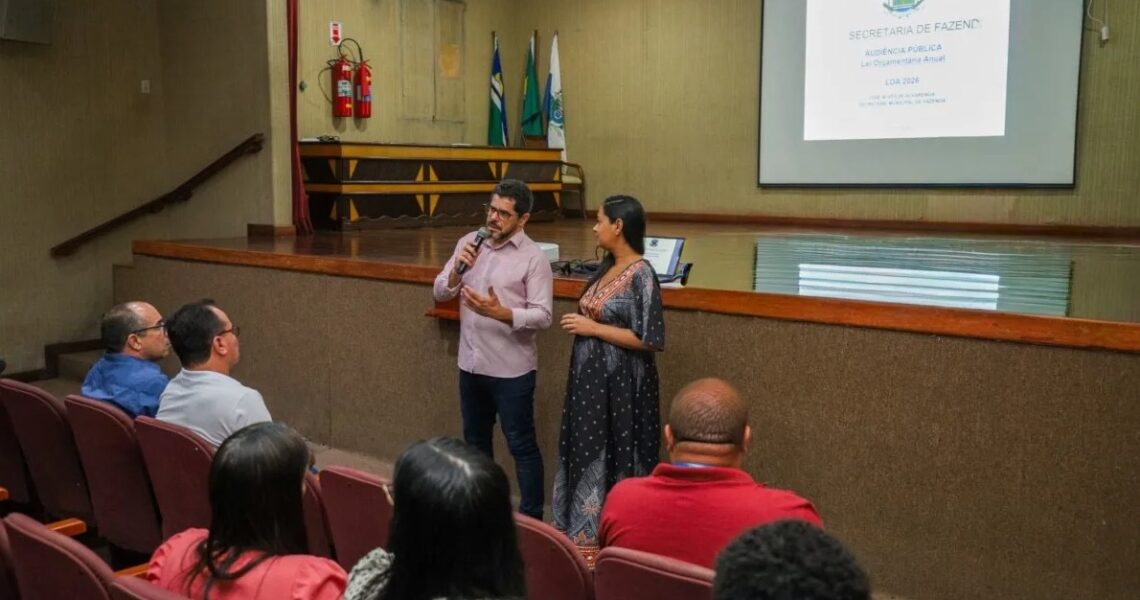 Secretaria de Fazenda apresenta LOA 2026 com previsão de R$ 533 milhões