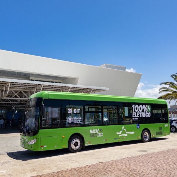 Macaé testa veículos elétricos com autonomia de até 250 km no transporte público