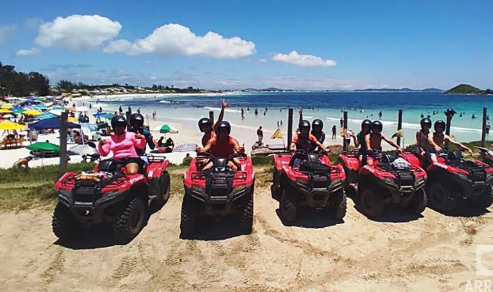 Arraial estabelece novas regras para passeios de quadriciclo