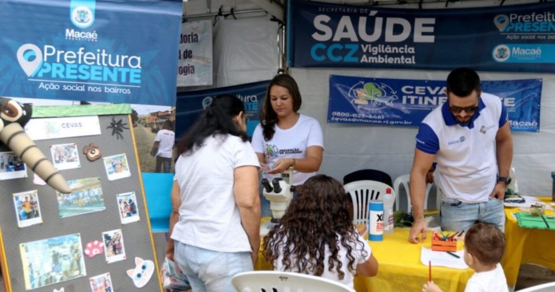 Governo municipal de Macaé promove ação integrada de atendimento com apoio do RJ Para Todos