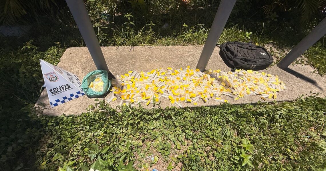 Operação da PM em Rio das Ostras apreende cocaína e conduz adolescentes à delegacia