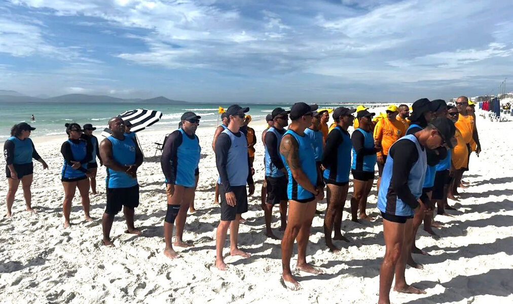 Cabo Frio realiza treinamento integrado na Praia do Forte