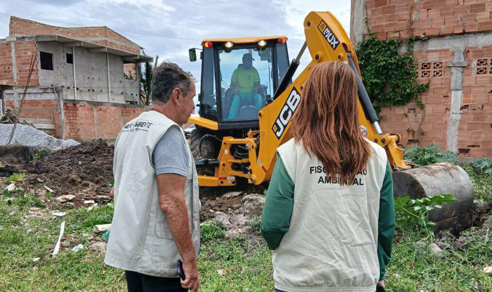 Cabo Frio intensifica combate a obras irregulares no Jardim Esperança