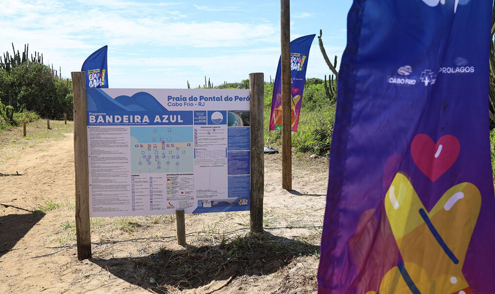 Cabo Frio amplia protagonismo ambiental com nova Bandeira Azul no Pontal do Peró
