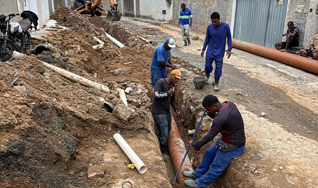 Cabo Frio executa obras de drenagem no bairro Porto do Carro