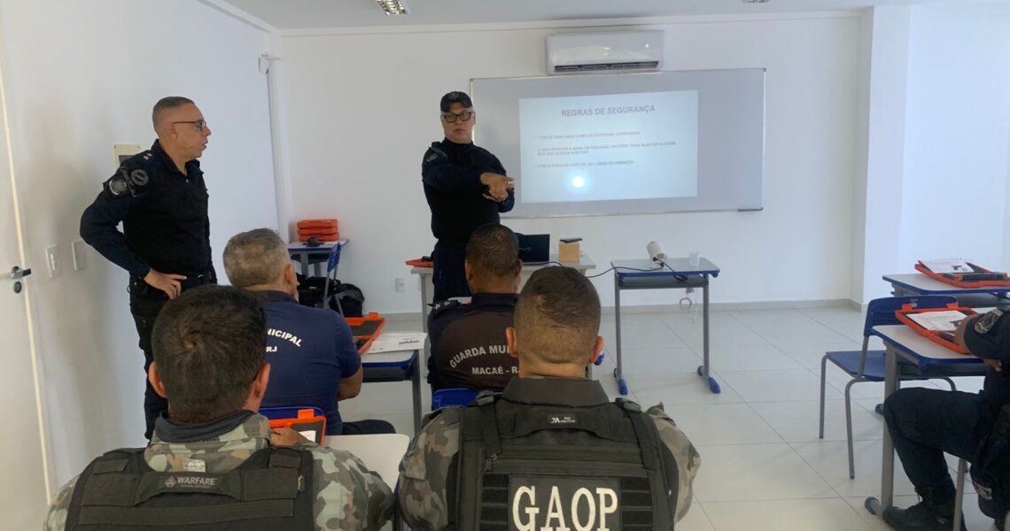 Município de Macaé investe na qualificação de agentes para reforçar a segurança pública
