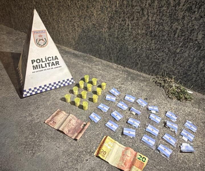 Casal é preso com drogas escondidas entre paletes no Cidade Praiana em Rio das Ostras
