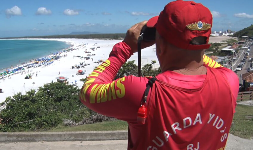 Arraial do Cabo registra fim de semana de intensa atuação dos guarda-vidas
