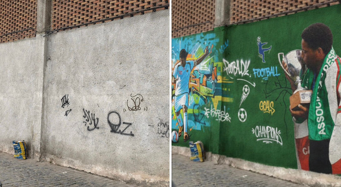 Cabo Frio transforma entorno do estádio Correão em novo corredor cultural