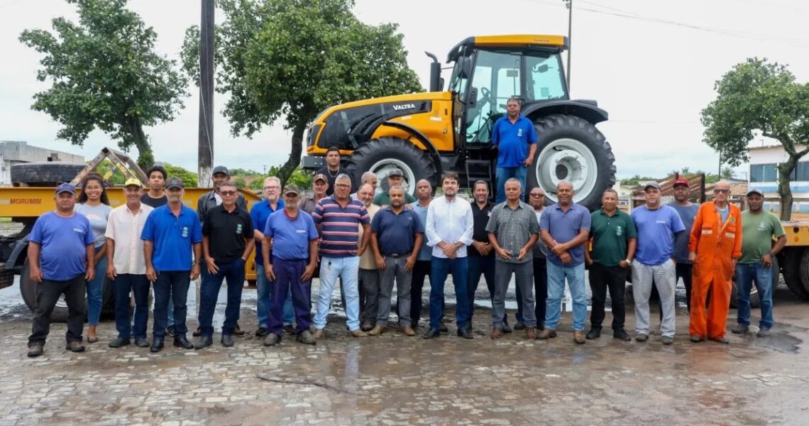 Administração municipal de Quissamã reforça frota agrícola com novo equipamento