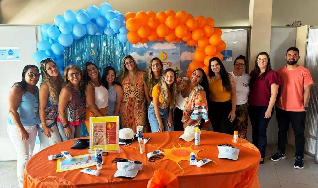 Ações do Verão Laranja reforçam cuidados com a pele em Carapebus