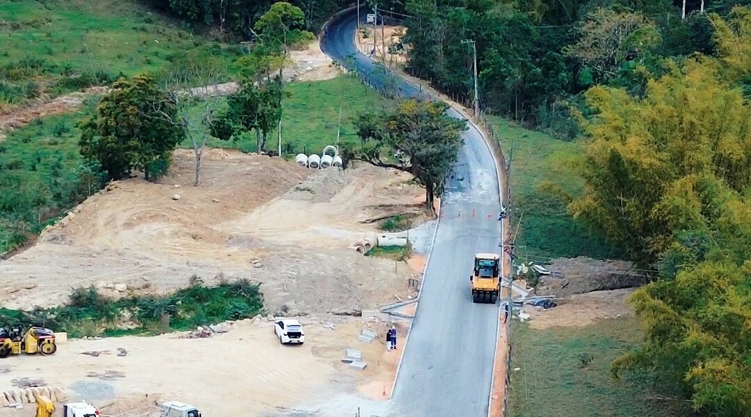 Prefeitura acelera obra da Estrada do Sana e inicia etapa decisiva