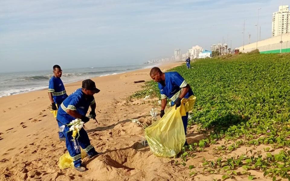 Megaoperação mobiliza 460 colaboradores e garante cidade limpa em Macaé após o Réveillon